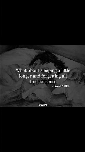 Franz Kafka on Exhaustion & Escape | A Thought Everyone Has Had #philosophy #fypシ゚viral #shiv