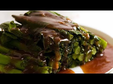 Chinese Broccoli with Oyster Sauce