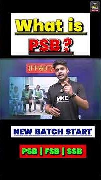 What is PSB & FSB?🤔 CCBT & PPDT Test Complete Details #icgac