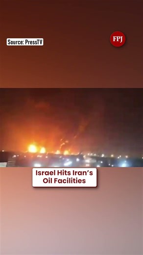 Israel Strikes Iranian Oil Infrastructure | Major Blow to Energy Facilities