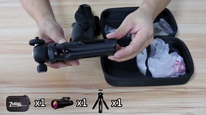 12x56 HD Monocular Telescope with Premium Carry Case,Phone Adapter and New Generation Tripod,Portable and Waterproof High Power Monocular for Hiking and Bird Watching