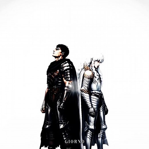 Black beatles X Guts and Griffith☠️ - 【Berserk Manga Edit】