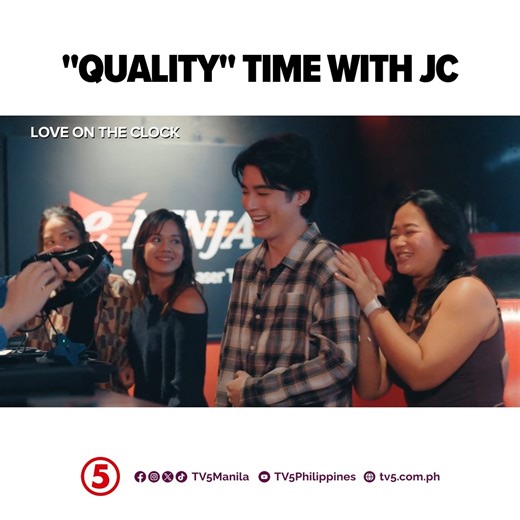 7.2K views · 27 reactions | HIGHLIGHTS | Nag-enjoy ba ang #LoveOnTheClock girls? Eh si JC kaya? Catch all the fun moments as they get to know the Koreano-looking guy — BUT something unexpected happened during their group date! Find out what went down! For more #LoveOnTheClockTV5 videos, visit the links below ⬇️ #LoveOnTheClockTV5 SATURDAYS | 9:15PM #WeekendTripTV5 | TV5 | Facebook