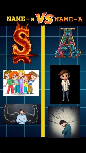Name_S_vs_Name_A__#comparison_#shorts_#viral