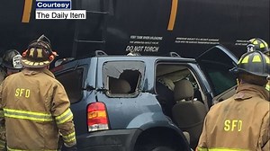 Train, SUV Collide in Sunbury
