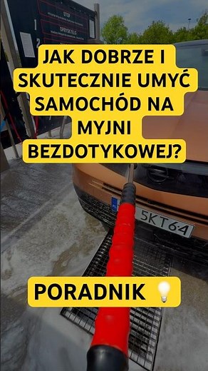 Jak idealnie umyć samochód na myjni bezdotykowej? #porady #detailing #samochody