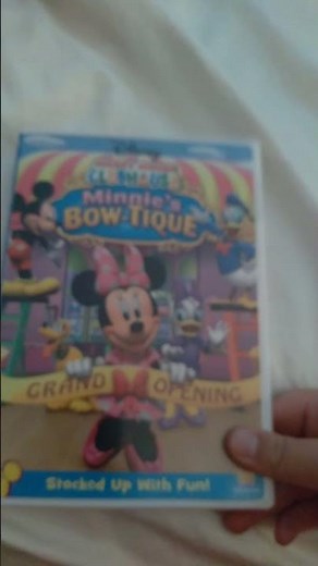 Mickey mouse clubhouse minnie's bow tique dvd overview