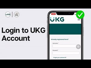 How to Login to UKG Account? (2024) Login UKG Pro | UKG Workforce Sign In