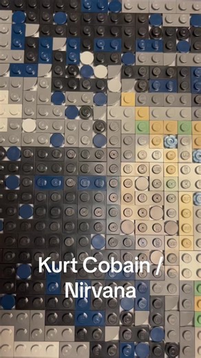 Kurt Cobain / Nirvana LEGO art (my first CD 💿😎 #kurtcobain #nirvana #music #rock #lego #artistsoftiktok #legends @Mr. Lego-ist