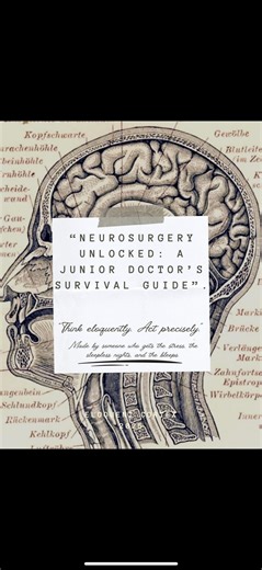 Neurosurgery Unlocked: A Junior Doctor’s Survival Guide | Neurology Examination | Neurosurgery | Medical Note | Operative Care | Medicine - Etsy