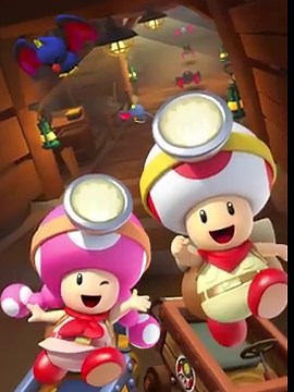 Captain Toad And Toadette Have Come To Mario Kart Tour