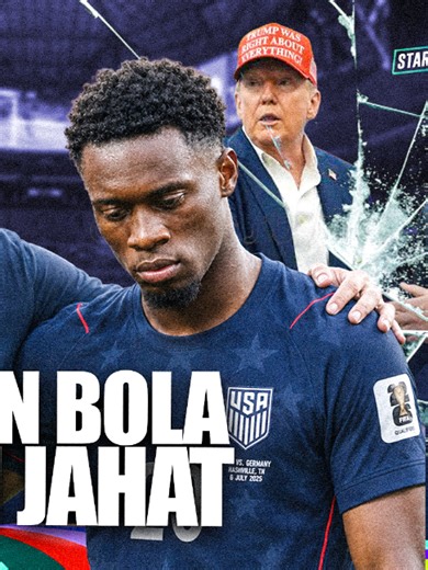 PART 1 Amerika | MAMPUS! Akhirnya Amerika Serikat Kena Karma di Piala Dunia 2026 Karma datang cepat untuk Amerika Serikat di Piala Dunia 2026. Setelah drama kartu merah Folarin Balogun, intervensi Donald Trump, dan keputusan FIFA yang menuai kontroversi, USMNT justru dihajar Belgia 4-1 di babak 16 besar. Lalu, apa yang sebenarnya terjadi di balik layar sebelum laga Belgia vs Amerika Serikat? Apa yang membuat publik kembali dibikin geram oleh tingkah laku negara tuan rumah Piala Dunia 2026 ini? #