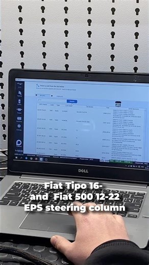 EPS EEPROM Fix ⚡ Fiat Tipo & 500 | MS561 PRO Repair #msg #equipment #automobile #mechanic #eps