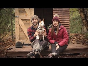 Her First Time at the Cabin: Woodstove Cooking (Off Grid Pallet Wood Cabin)
