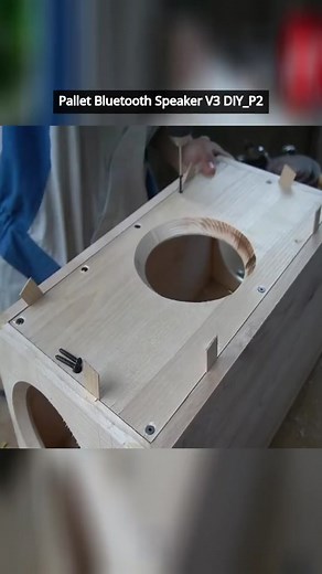 Pallet Bluetooth Speaker V3 DIY_P3 #audio #speakerbuild #speaker #diyproject #diyaudio #diyspeaker