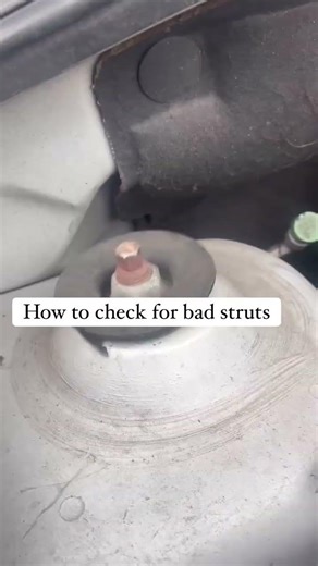How to check for bad struts.
