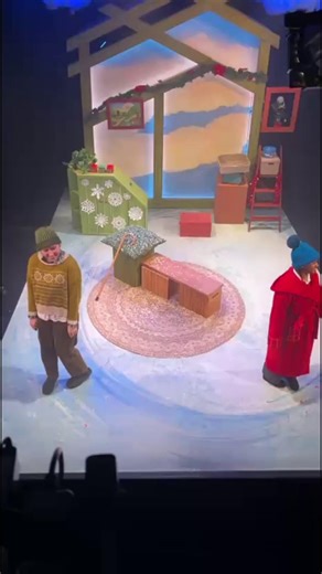 The final flurry ❄️ A massive congratulations to The Snowflake who have their final performances this week! | Polka Theatre