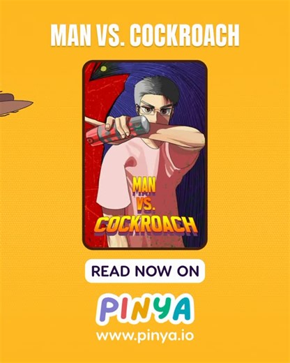 PINYA | You vs. a cockroach at 3AM. 🪳 Who’s really winning? 😩 Man vs Cockroach by @kawashriaz is live on Pinya! Totally funny, chaotic, and... | Instagram