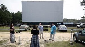 3.2K views · 50 reactions | Due to coronavirus concerns, this church gathered at a local drive-in theater for Sunday worship: | Ledger-Enquirer | Facebook
