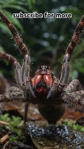 The Spider With a Bite You Never Want 🕷️ | World’s Most Dangerous Spider? #Shorts