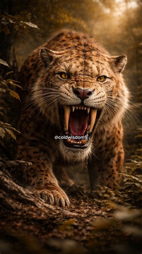 Saber-Toothed Tigers: Not What You Think! #shorts #viralahorts