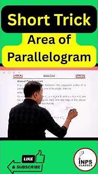 🔥 Area of Parallelogram – The Shortcut Trick You NEED! 😱