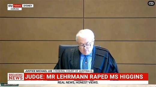 Justice Lee delivers judgment in Bruce Lehrmann defamation case