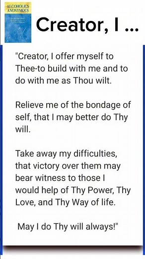 ‪@AA100011‬- On Awaking, 3rd step prayer