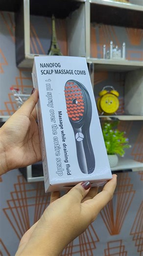 5.5K views · 15 reactions | ✨ Nanofog Scalp Massage Comb – Hair Care...