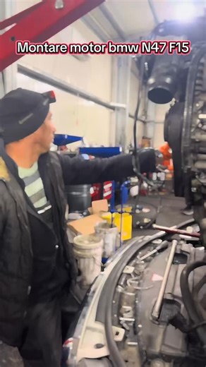 Montare motor BMW X5 2.0D n47 #engine #timingchain #bmwservice #AutoMasters #bmwlife | Auto Masters