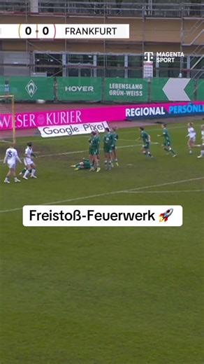 Zwei absolute Leckerbissen! 🤩 Alle Spiele der Google Pixel Frauen-Bundesliga siehst Du LIVE bei #MagentaSport! 📺