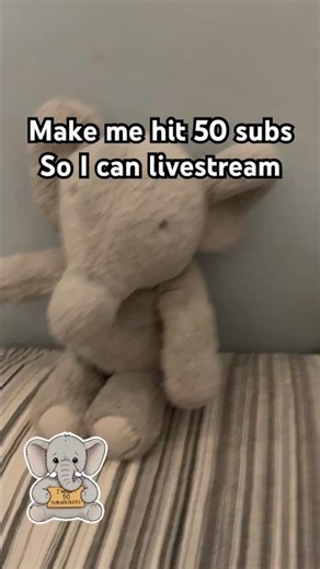 Help me hit 50 subscribers by the end of this week