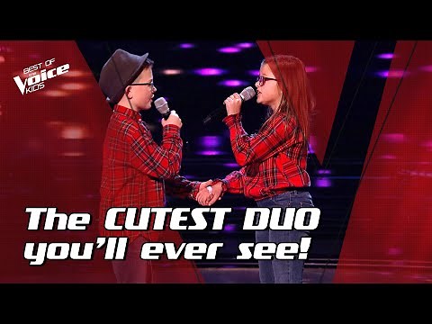 Duo Alfie and Eva sing "Photograph" by Ed Sheeran | The Voice Stage #1