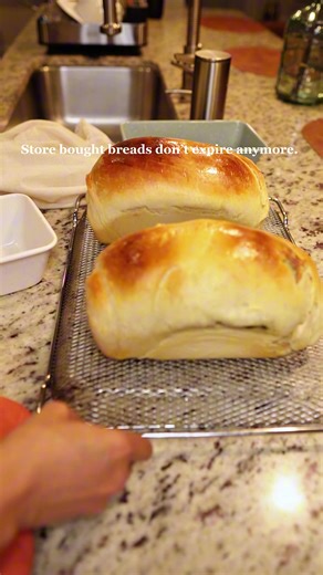 Store-bought bread doesn’t expire anymore… so we started baking ours. 🍞 Simple. Homemade. Worth it every time. #HomeBaked #BreadTok #CozyCooking #FoodTok