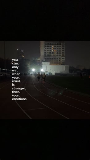 ved iyer on Instagram: "mind over emotions. always. #explore #motivation #running #growth #motivation"