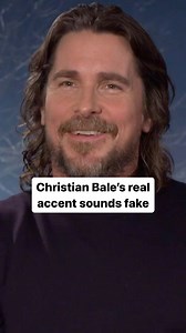 Christian Bale’s real accent sounds fake. From our interview for Pale Blue Eye #christianbale #acting #actor | Chris Van Vliet