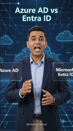 Azure AD vs Microsoft Entra ID | Simple Explanation for Beginners #azuread #entraid #microsoft