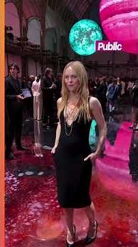 Vanessa Paradis au défilé Channel