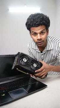 Full process of adding eGPU in Laptop 🙌 #shorts #egpu #gamingpc