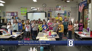 The Pledge from Mrs. Shepard’s class at Mark Twain Elementary School