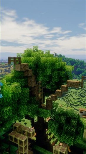 How I build trees in Minecraft