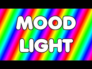 Rainbow Mood Light [10 HOURS] Relaxing Color Changing LED Lights