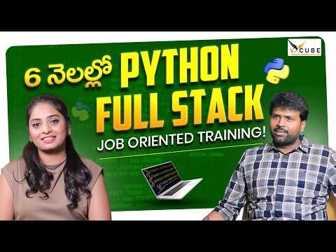 How To get a Job on Python Full Stack in 6 Months | Best Institute Python Full Stack | V Cube