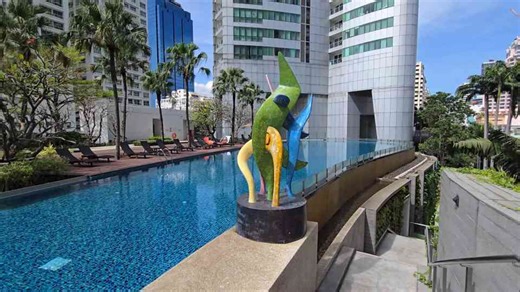 Inside a 44th Floor Luxury Duplex Penthouse with Stunning Bangkok Views