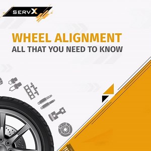 “Know when your car needs one.” Wheel alignment is necessary for better performance and stability for your vehicle. | ServX | Facebook