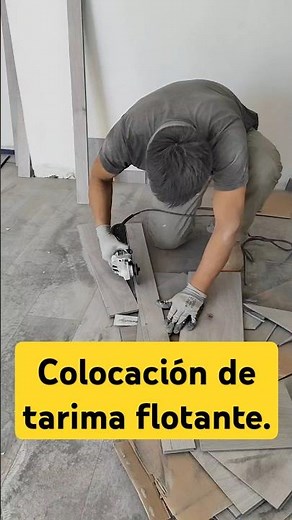 colocación de tarima flotante. #remodelaciones #tarimaflotante #hogaracogedor #tips