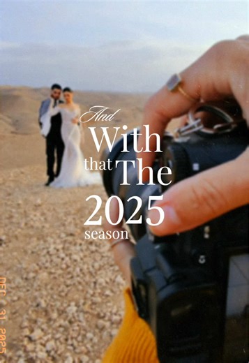 2025 gave us moments we’ll never forget. Soft words, tight hugs, nervous smiles, and stories we were lucky to witness up close. To every couple who welcomed us in, trusted us with their day, and let us preserve something so personal: thank you. Truly! We’re so grateful for every story we got to tell. 🤍 Amarena Productions Wedding photography & cinematography · Emotional storytelling