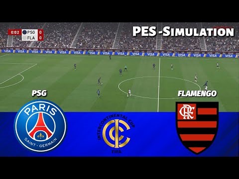 🔴LIVE || Paris Saint Germain vs Flamengo - FIFA Intercontinental Cup | PES 21 Simulation