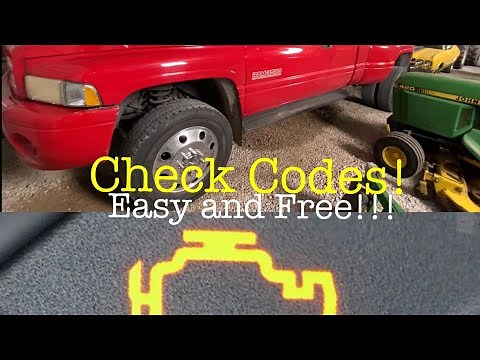 Checking Codes Without a Scanner! Second Gen Dodge Ram
