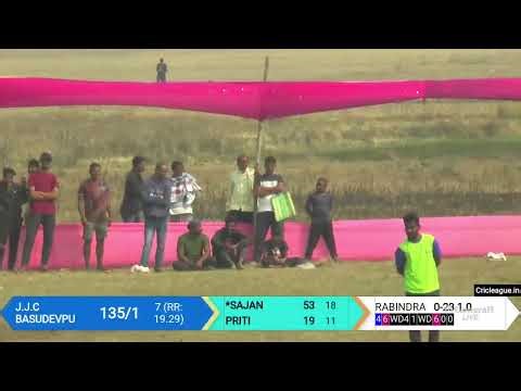 🛑 LIVE -JAGAT BIJAY MEMORIAL CRICKET TOURNAMENT LEAGUE -7//J.J.C BASUDEVPUR VS RAJGHRAPAKHORI